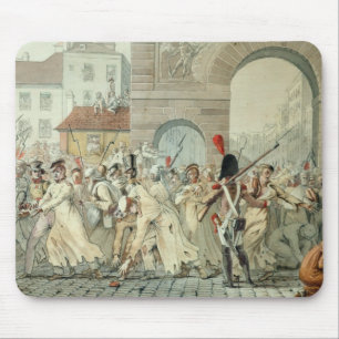 Russian Prisoners Paraded on the Boulevard Mouse Pad