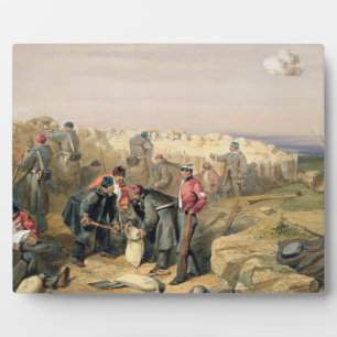 Russian Rifle Pit (now British), plate from 'The S Plaque