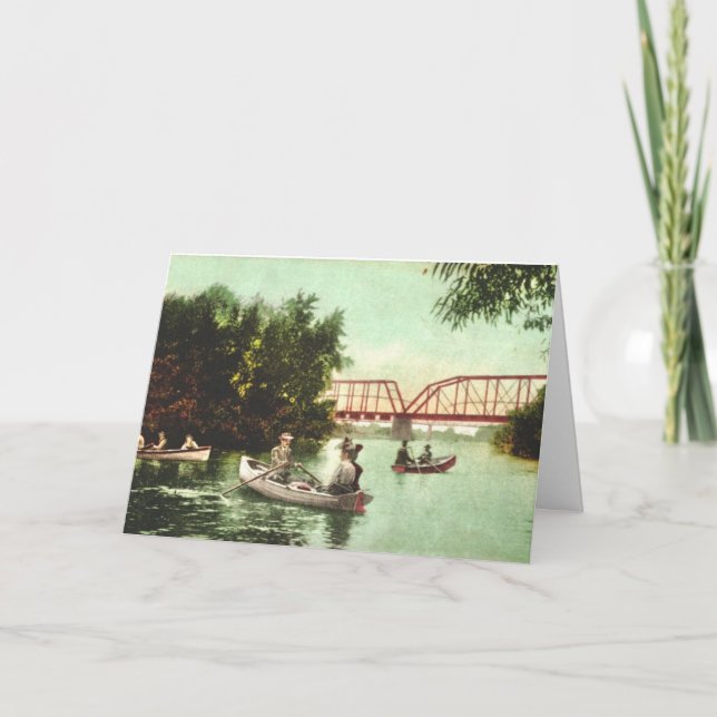 Russian River Bridge - Healdsburg Card (Front)
