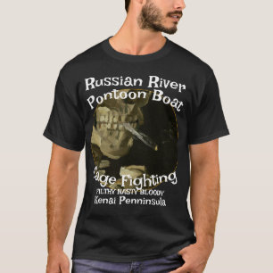 Russian River Kenai Peninsula Cage Fighting T-Shirt