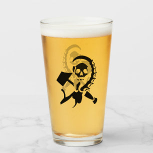 Russian Sickle and Hammer Evil Invasion Glass