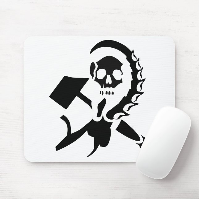 Russian Sickle and Hammer Evil Invasion Mouse Pad (With Mouse)