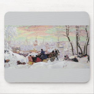 Russian Sleigh Ride Mouse Pad