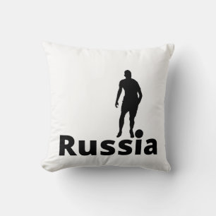 Russian soccer cushion