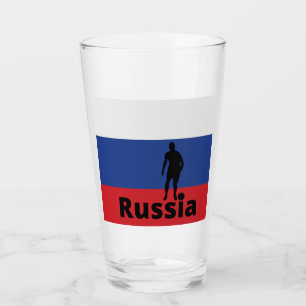 Russian soccer glass