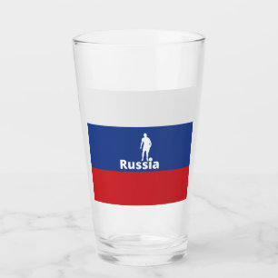 Russian soccer glass