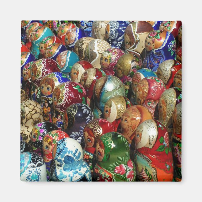 Russian souvenirs  magnet (Front)