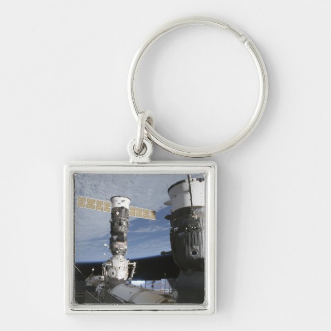 Russian Soyuz and Progress spacecrafts Key Ring (Front)