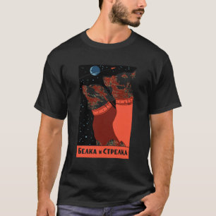 Russian Space Dogs Graphic Belka And Strelka Commu T-Shirt