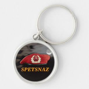 Russian Spetsnaz special forces beret badge vets K Key Ring