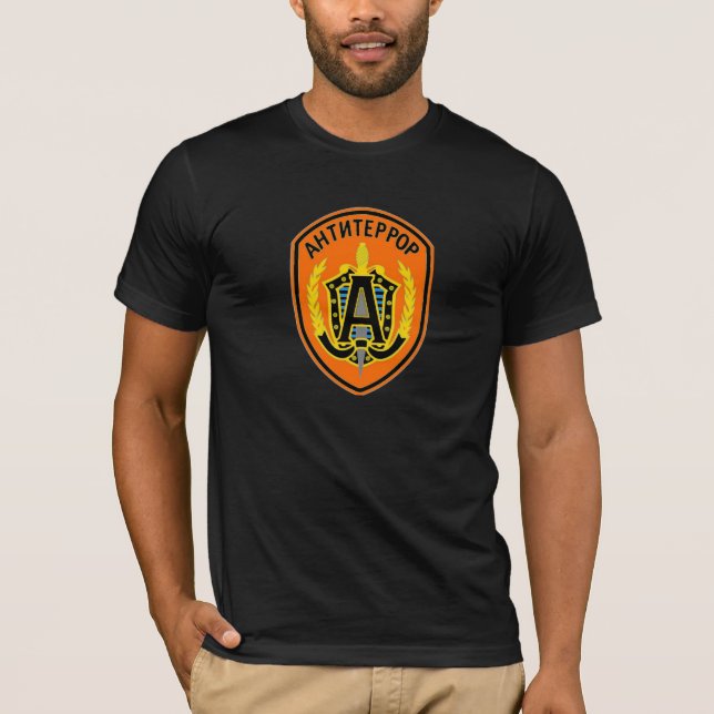 Russian Spetsnaz Team Alfa T-Shirt (Front)