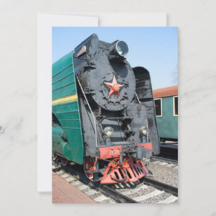 Russian steam locomotive P36-0001. Built in 1950