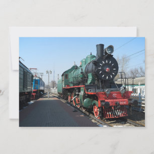 Russian steam locomotive SU214-10. Built in 1938