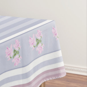 Russian, striped , patchwork tablecloth