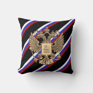 Russian stripes flag cushion