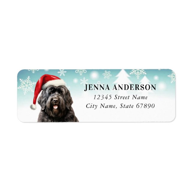 Russian Terrier Address Labels (Front)