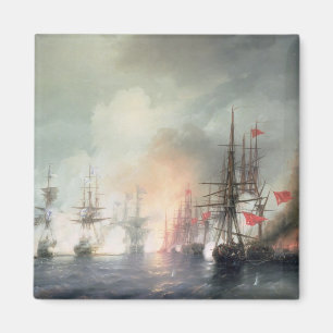 Russian-Turkish Sea Battle of Sinop Magnet