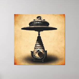 Russian UFO Canvas Print