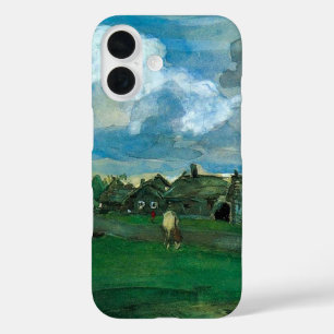 Russian Village Valentin Serov iPhone 16 Case