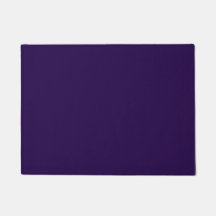 Russian Violet Solid Colour Gift Door mats
