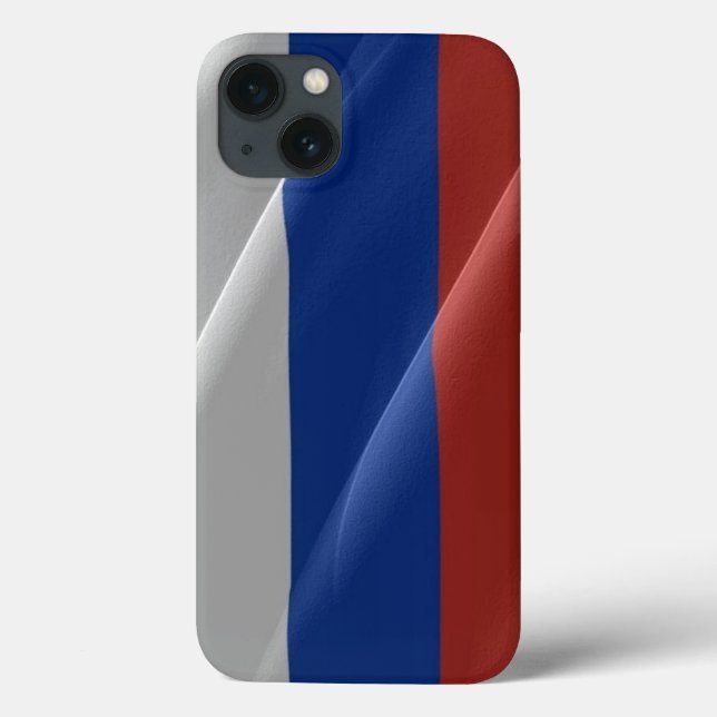 Russian waving flag - Case-Mate iPhone case (Back)