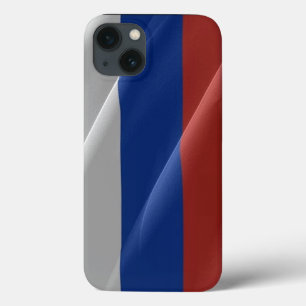 Russian waving flag - iPhone 13 case