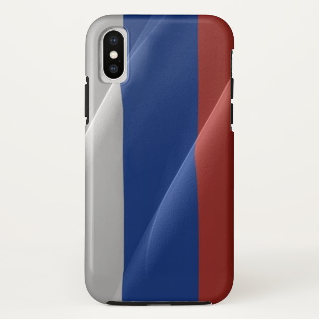 Russian waving flag - Case-Mate iPhone case (Back)