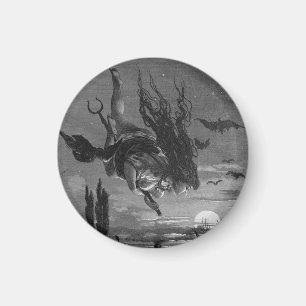Russian Witch: Picturesque Russia Magnet