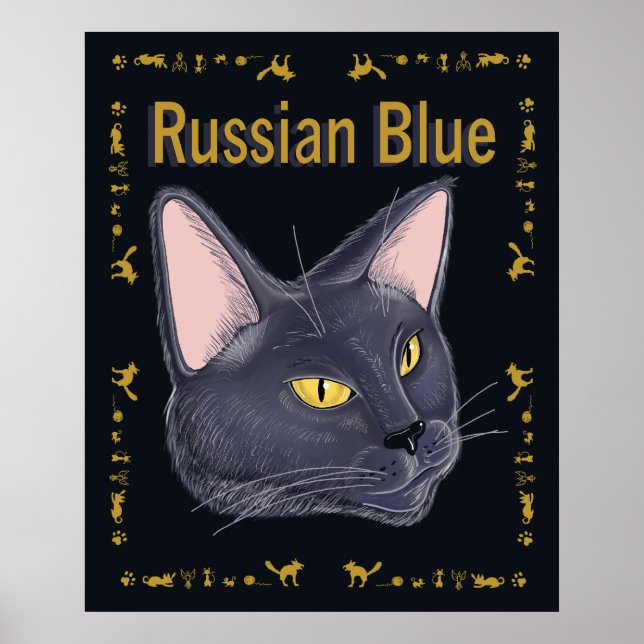 RussianBlue Poster (Front)