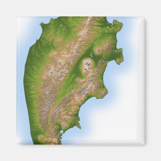 Russia's Kamchatka Peninsula Magnet (Front)