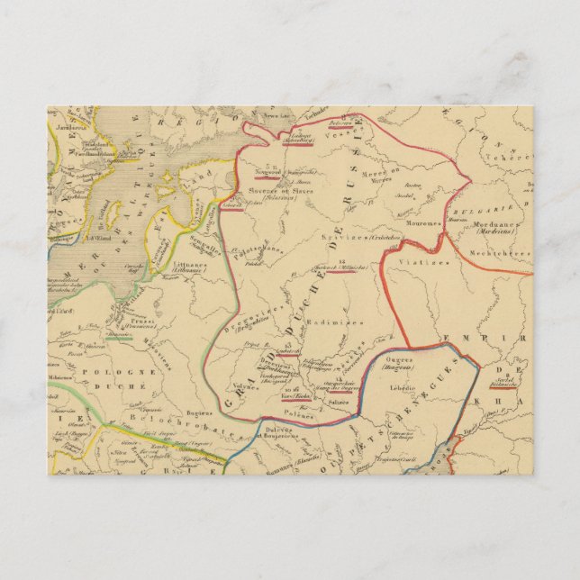 Russie, Suede, Norwege 2 Postcard (Front)