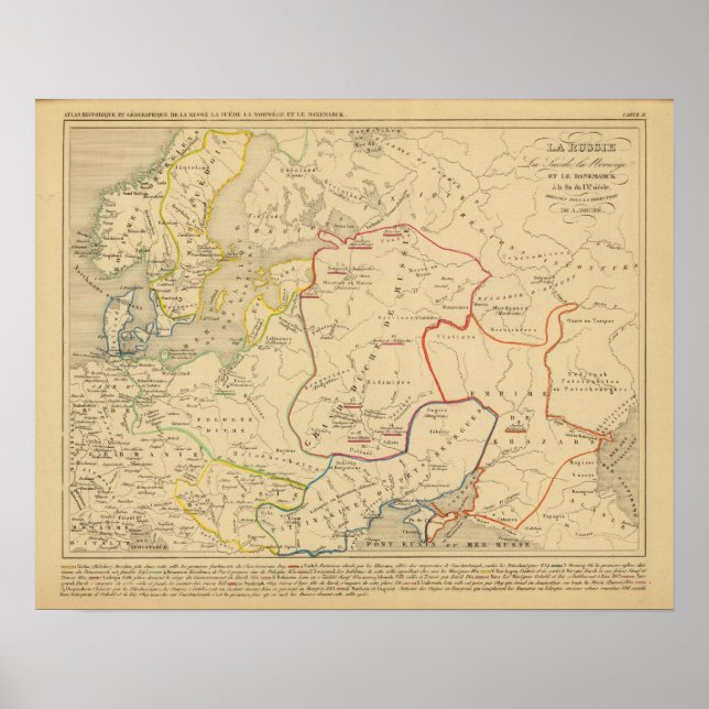 Russie, Suede, Norwege 2 Poster (Front)