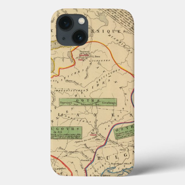 Russie, Suede, Norwege Case-Mate iPhone Case (Back)