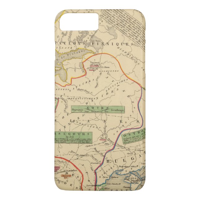 Russie, Suede, Norwege Case-Mate iPhone Case (Back)