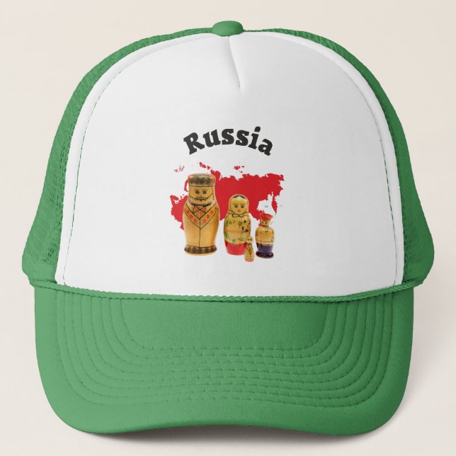 Russland - Russia Babuschka - Matrjoschka Cap (Front)