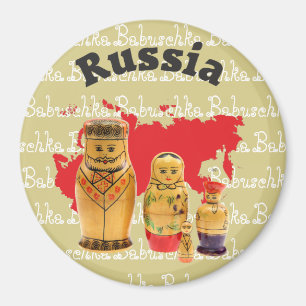 Russland - Russia Magnet