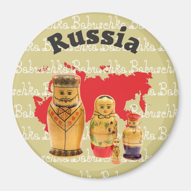 Russland - Russia Magnet (Front)