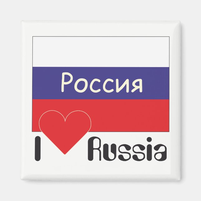 Russland - Russia Magnet (Front)