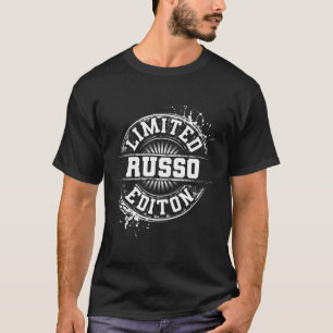 Russo Surname Family Tree Reunion T-Shirt