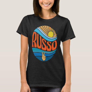 Russo Vintage Sunset Russo Groovy Tie Dye T-Shirt