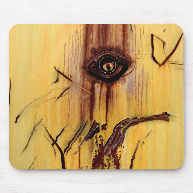 Rust Abstract Art - Cool Fun Unique Mouse Pad (Front)