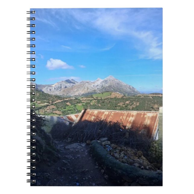 **Rust and Mountain Majesty** Notebook (Front)