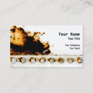 Rust Art - Cool Fun Unique Business Card