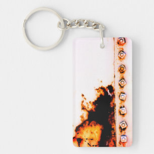 Rust Art - Cool Fun Unique Key Ring