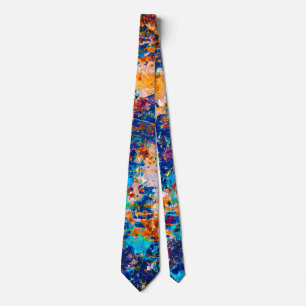 Rust Art Cool Fun Unique  Tie