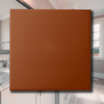 Rust Brown Solid Colour | Classic Elegant Ceramic Tile<br><div class="desc">Rust Brown - Introducing the timeless allure of the Solid Colour Design: a captivating blend of classic form and elegant simplicity. This design is a celebration of the power and beauty found in a single, striking hue. Exuding sophistication, the solid colour design embraces the essence of minimalism, making it a...</div>