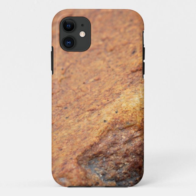 Rust Coloured Granite Rock Case-Mate iPhone Case (Back)