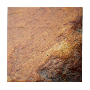 Rust Coloured Granite Rock Tile