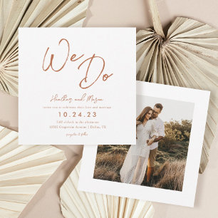 Rust Desert Wedding We Do Simple Wedding Save The Date