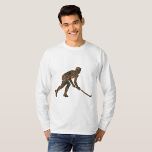 Rust Floorball Long Sleeve T-Shirt